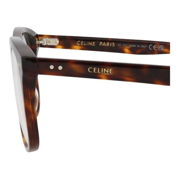 Celine Mens Aviator Havana Havana Transparent Fashion Designer Eyewear - Picture 4 of 4